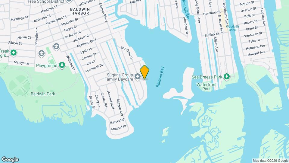 3447 Bay Front Dr Map and Location Details