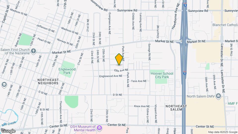 1421-1421 Park Ave NE Map and Location Details