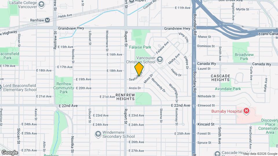 3394 Seaforth Dr Map and Location Details