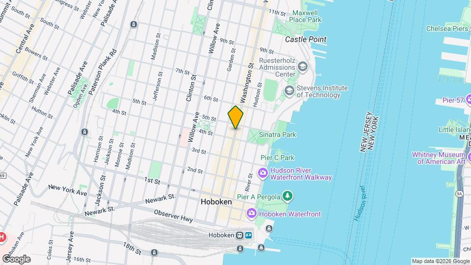 415 Bloomfield St Map and Location Details