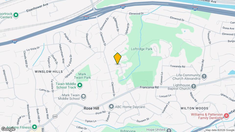 4406 Churchman Ct Map and Location Details