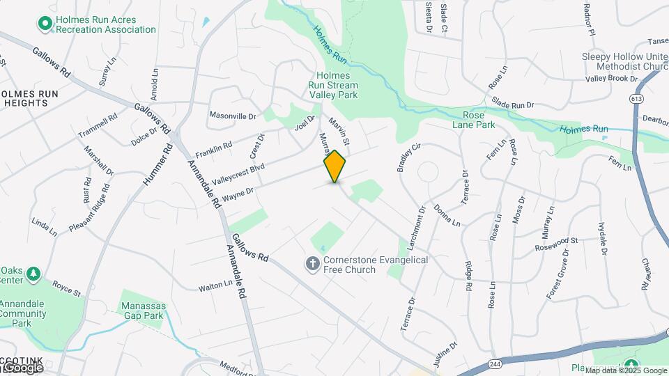 7137 Murray Ln Map and Location Details