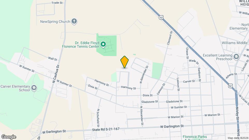 1109 Patterson St Map and Location Details