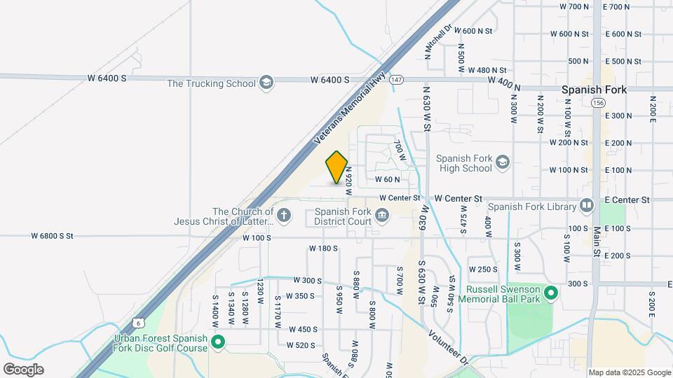 953 W 40 N Map and Location Details