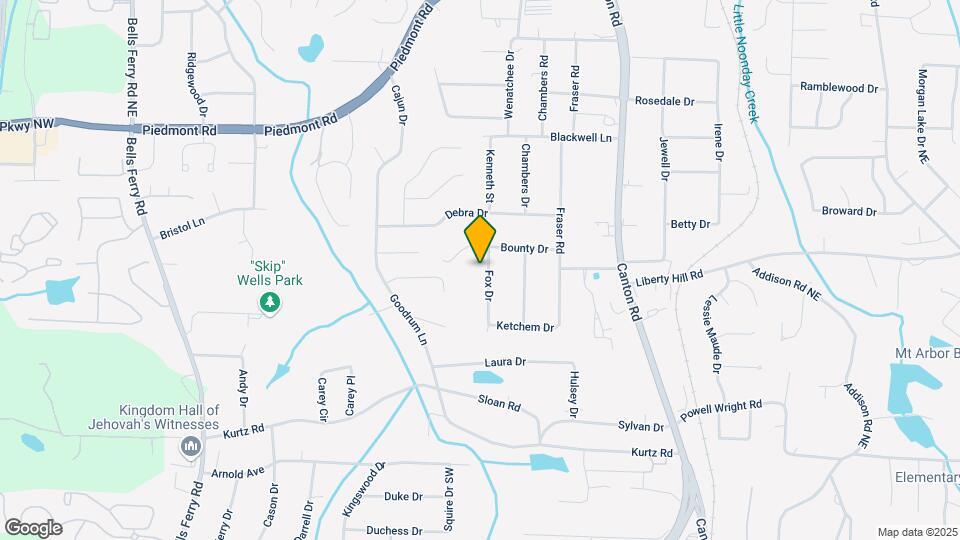 2367 Fox Dr Map and Location Details