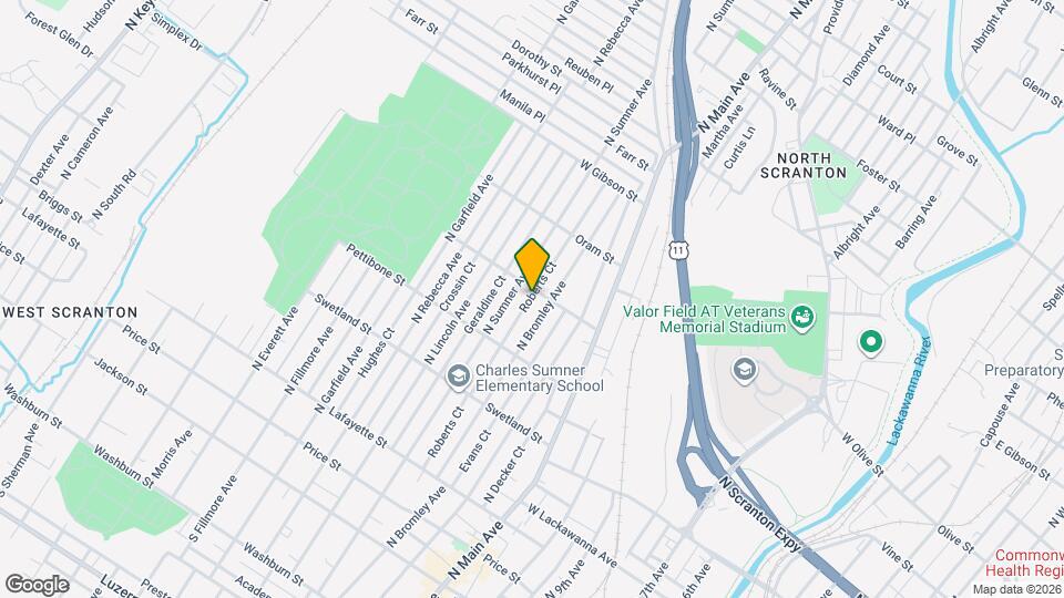 1317 Schlager St Map and Location Details