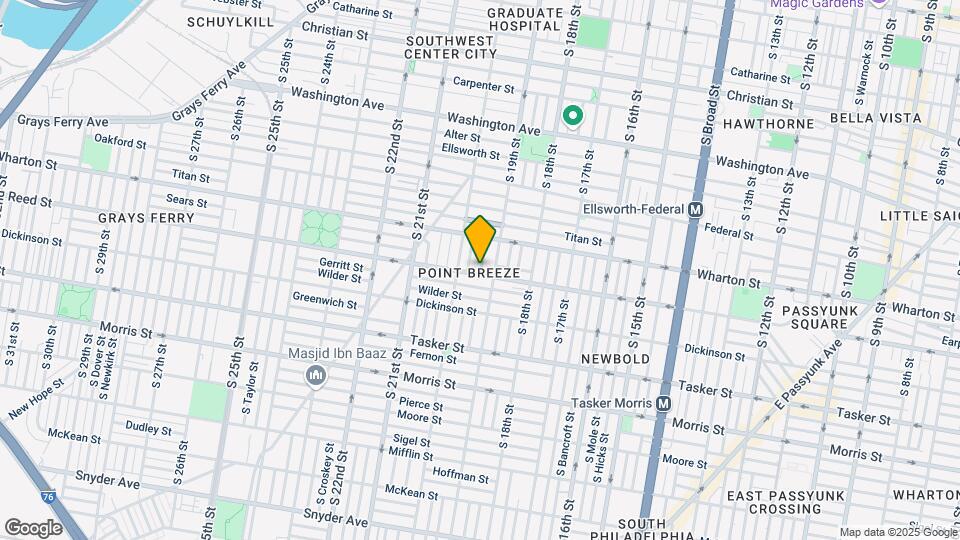 1921 Reed St Mapa y Detalles de la Ubicación
