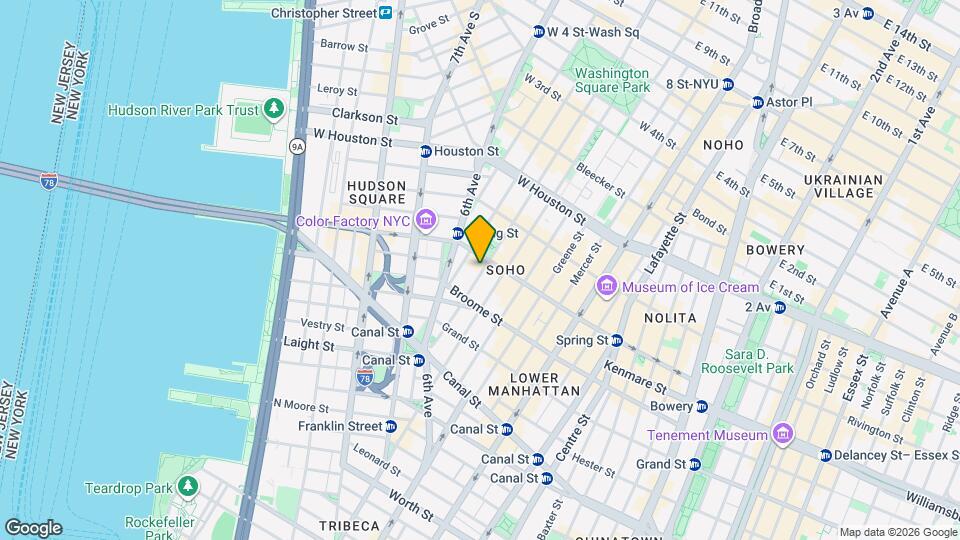 75 Thompson St, Unit 7 Mapa y Detalles de la Ubicación