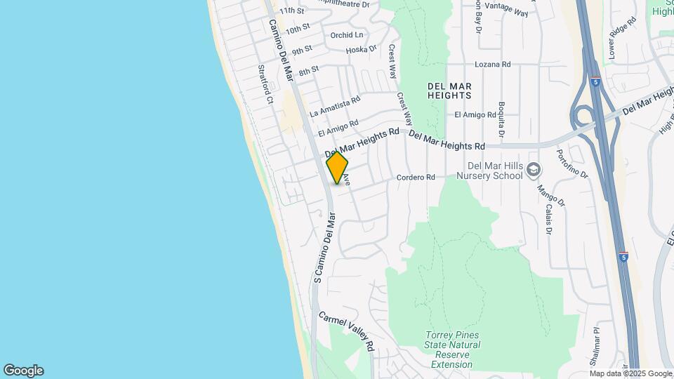 2032 Cordero Rd Map and Location Details