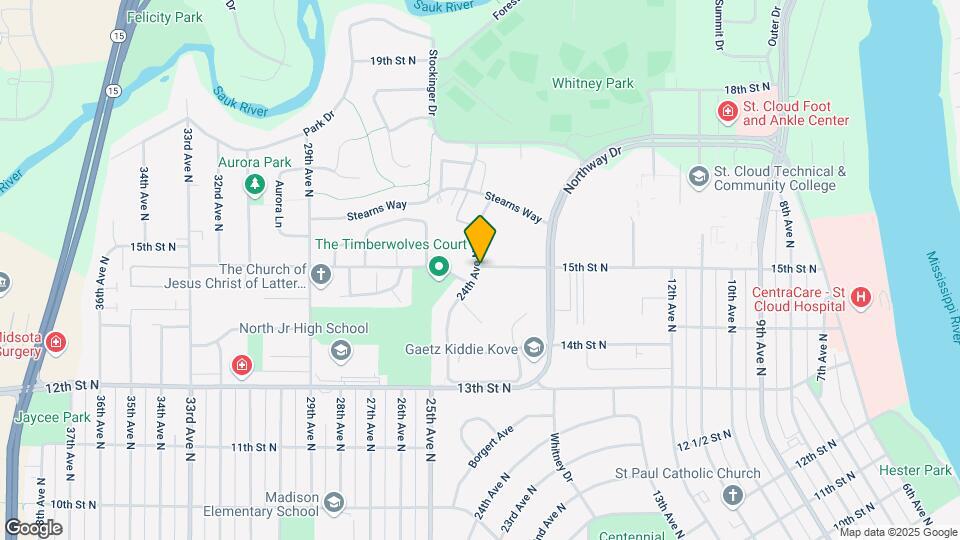 2056 15th St N-Unit -9 Map and Location Details