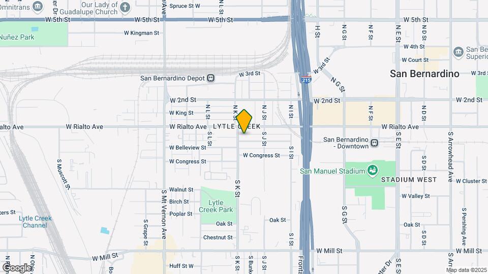 1080 W Belleview Map and Location Details