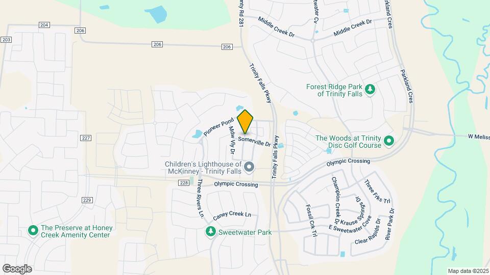 8204 Howell Oak Dr Map and Location Details