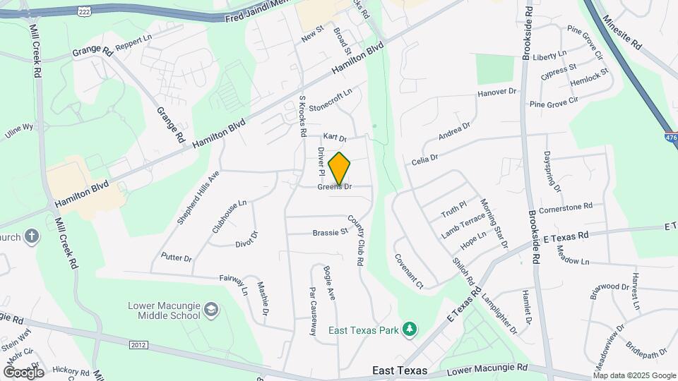 5664 Greens Dr Map and Location Details