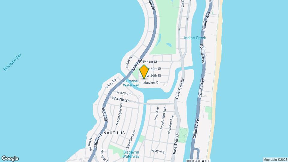 761 Lakeview Dr Map and Location Details