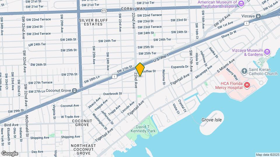 2727 SW 22nd Ave Map and Location Details