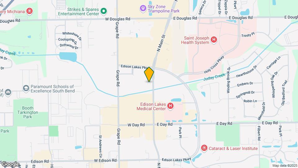 Furnished Studio-South Bend - Mishawaka - Map and Location Details