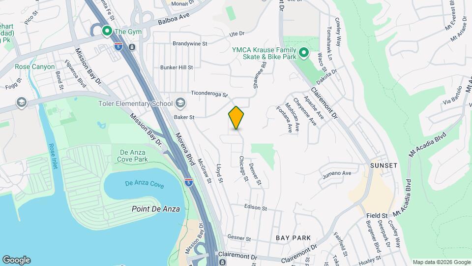3776 Mactibby St Map and Location Details