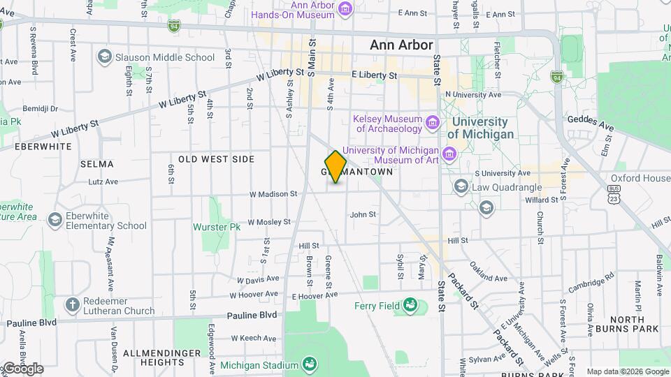 211 E Madison St Map and Location Details