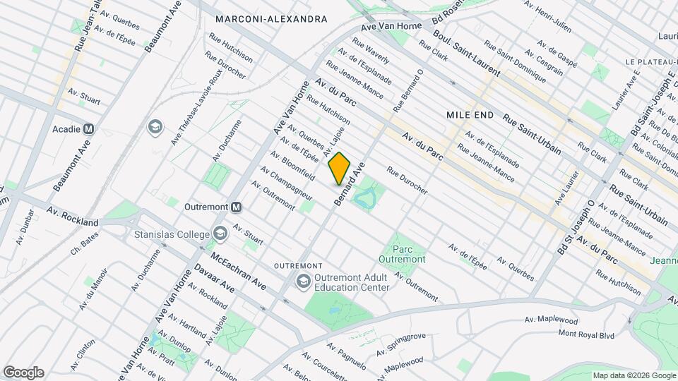 615-617 Ave Bloomfield Map and Location Details