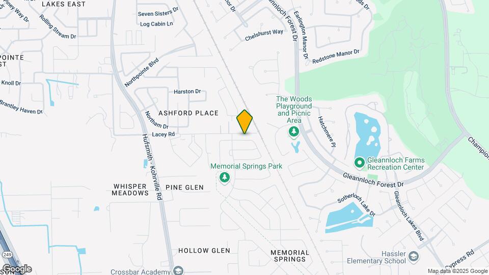 10022 Taylor Springs Ln Map and Location Details