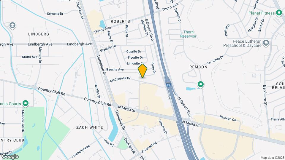 303 McClintock Dr, Unit 4 Map and Location Details