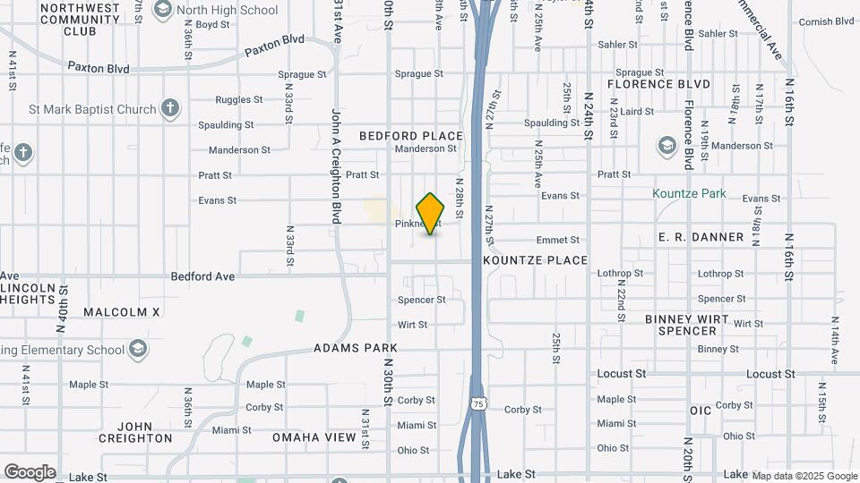 3406 N 28th Ave Map and Location Details