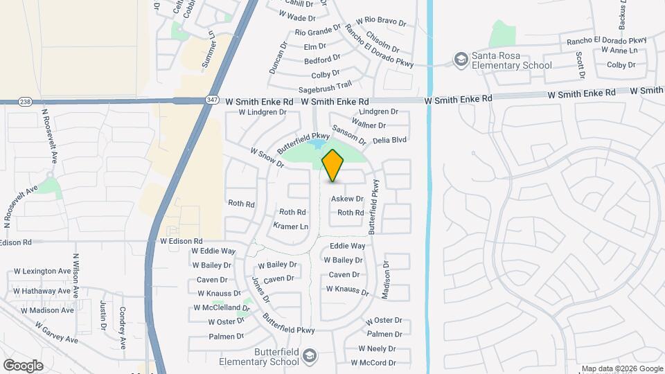 43633 W Cydnee Dr Map and Location Details