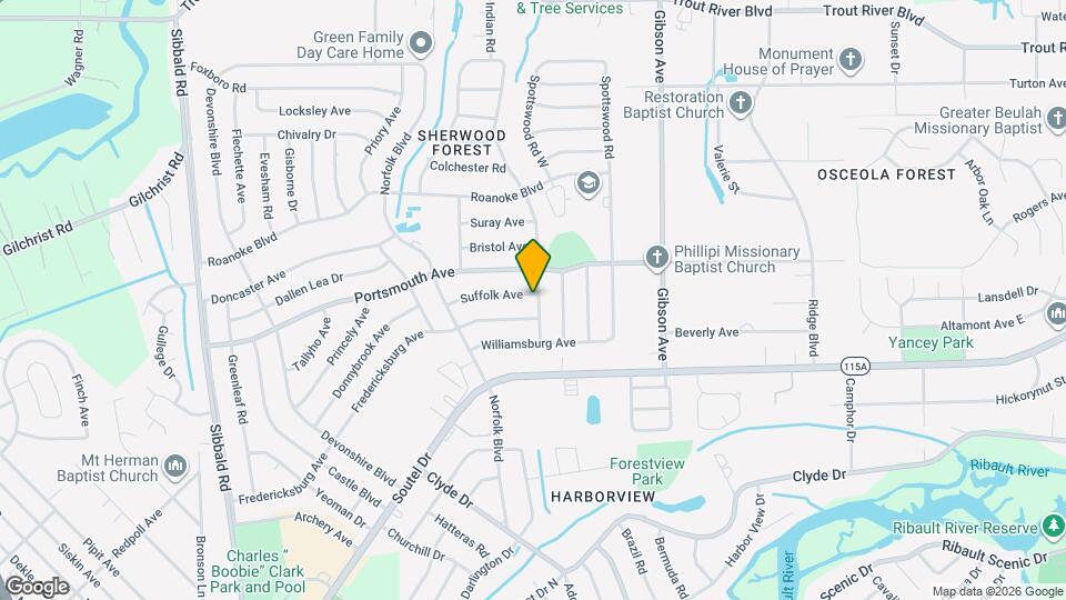 9228 Waynesboro Ave Map and Location Details