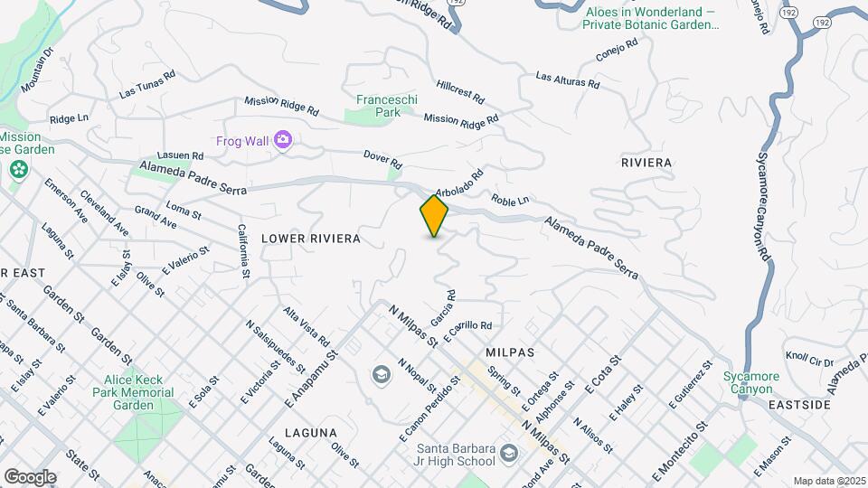 1055 Garcia Rd Map and Location Details