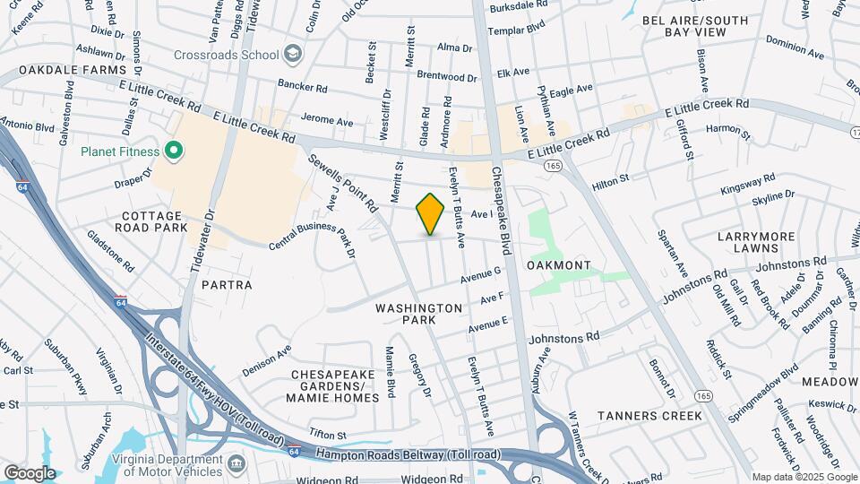 7446 Davidson St Map and Location Details