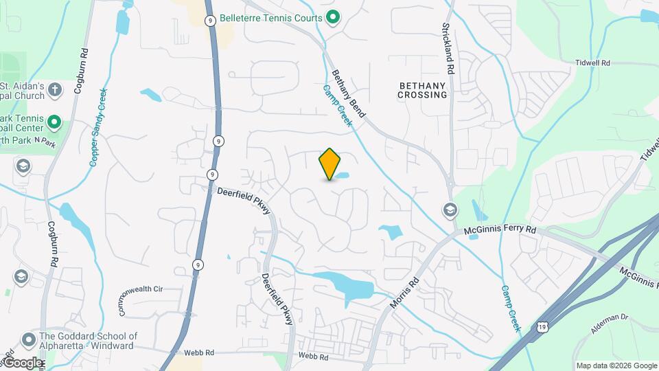 835 Camelon Ct Map and Location Details