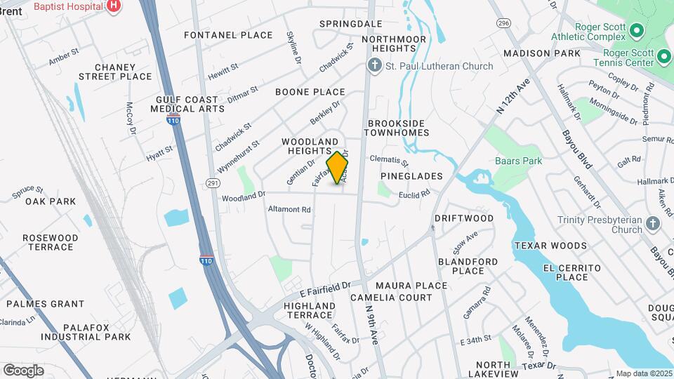 808 Woodland Dr Map and Location Details