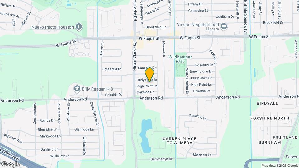 4322 High Point Ln Map and Location Details