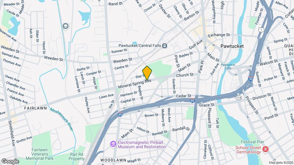 80 Mineral Spring Ave Map and Location Details