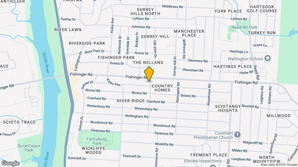 2432 Edgevale Rd Map and Location Details