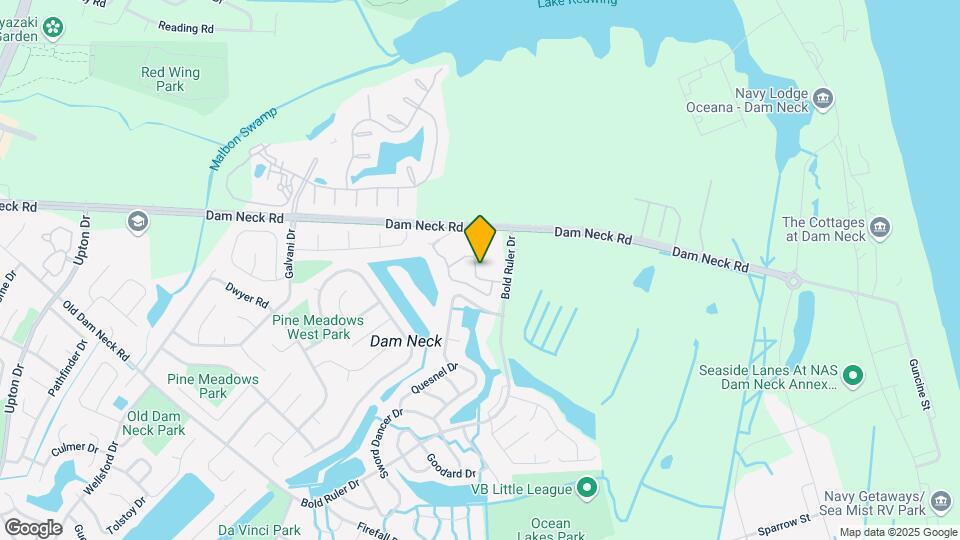 636 Ocean Lakes Dr Map and Location Details