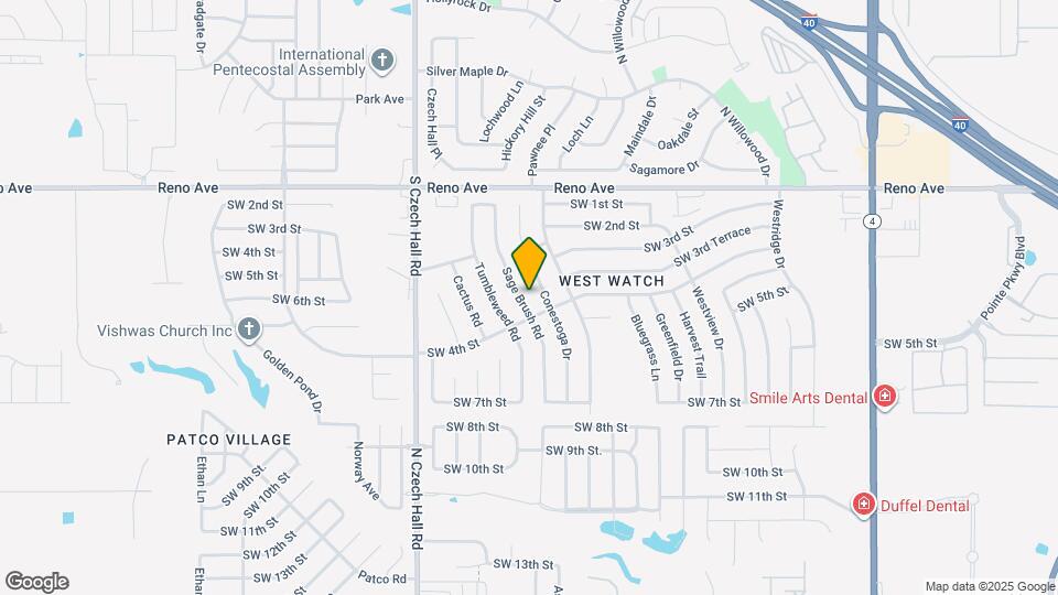 432 Sage Brush Rd Map and Location Details