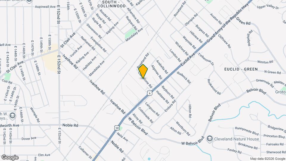 1742 Clarkstone Rd Map and Location Details