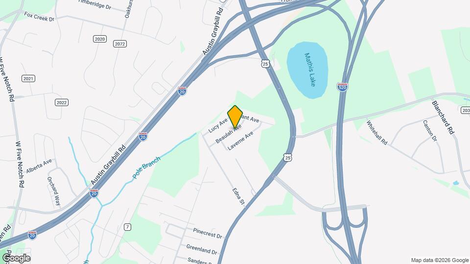 516 Beaulah Ave Map and Location Details