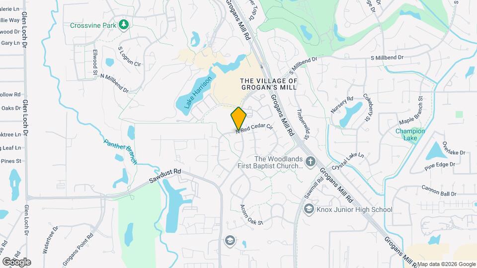 2602 N Red Cedar Cir Map and Location Details