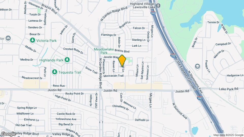 2018 Cardinal Ln Mapa y Detalles de la Ubicación