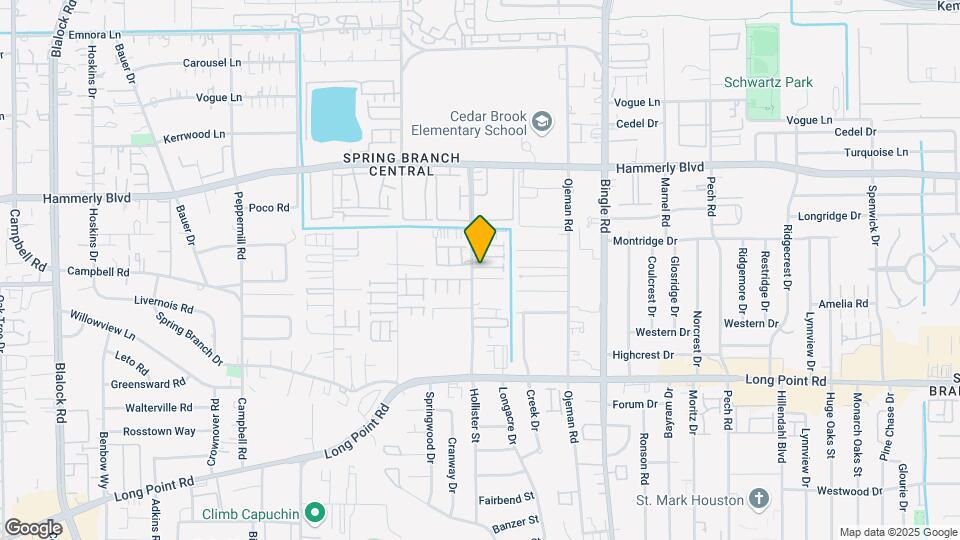 8821 Hollister Pine Ct Map and Location Details