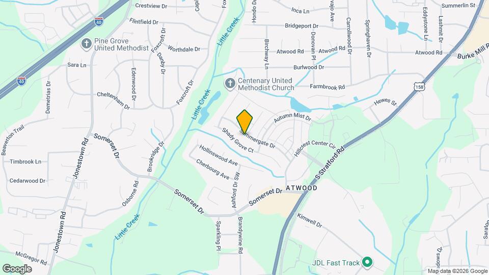 431 Summergate Dr Mapa y Detalles de la Ubicación