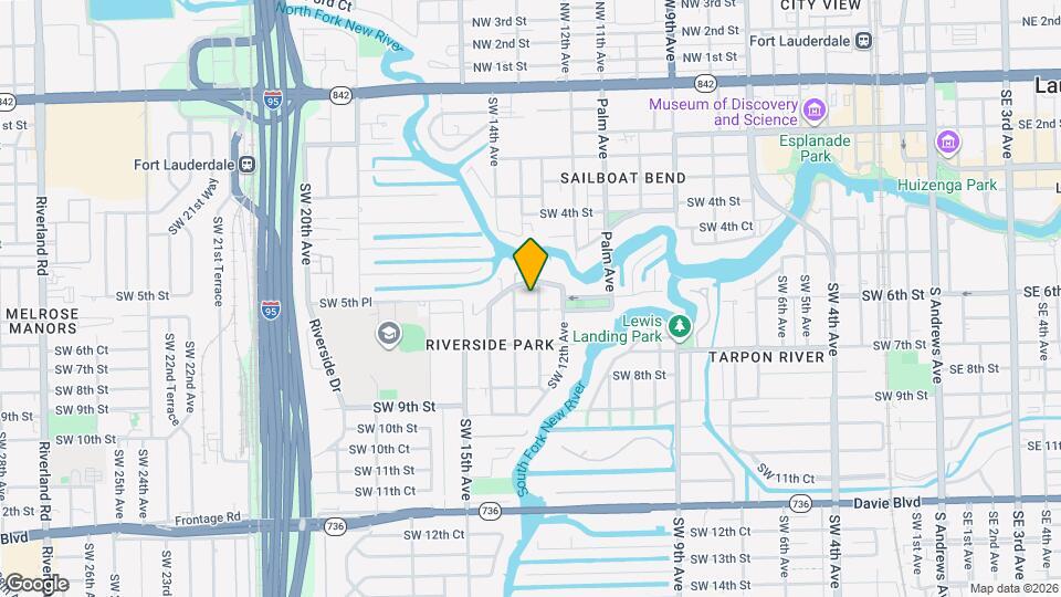 545 SW 13th Ave Mapa y Detalles de la Ubicación
