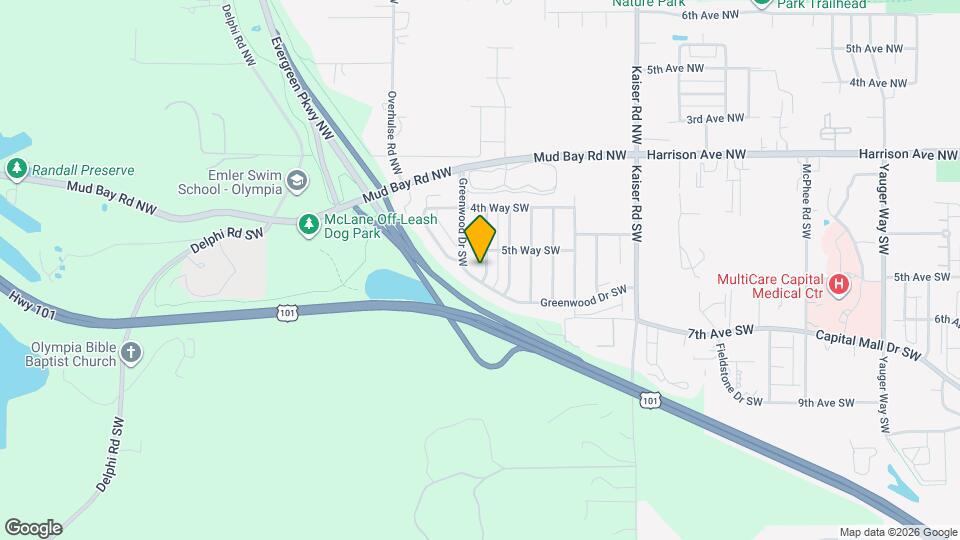 545 Sandalwood Dr SW Map and Location Details