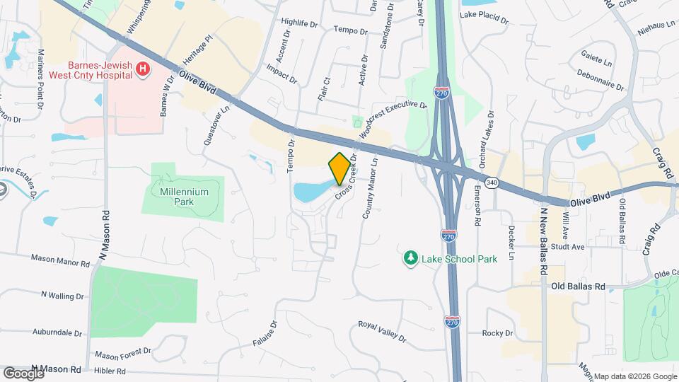 Camden Cross Creek Map and Location Details