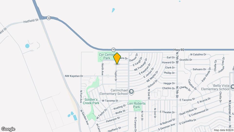 74 NW Cargil Pl Map and Location Details