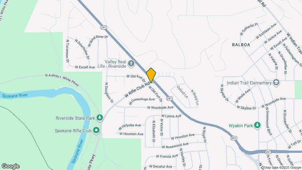 6934 N Old Fort Dr Map and Location Details