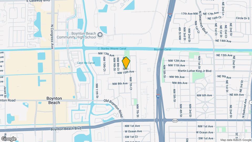 1102 NW 8th St Map and Location Details