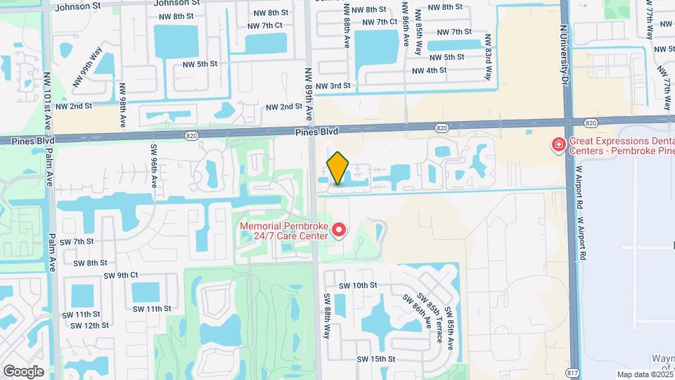 8713 SW 5th St Map and Location Details